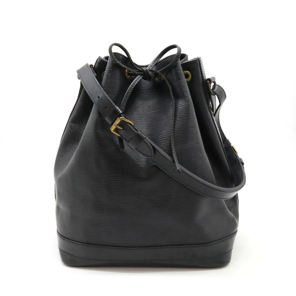LOUIS VUITTON Epi Noe Shoulder Bag Hobo Drawstring Noir Black